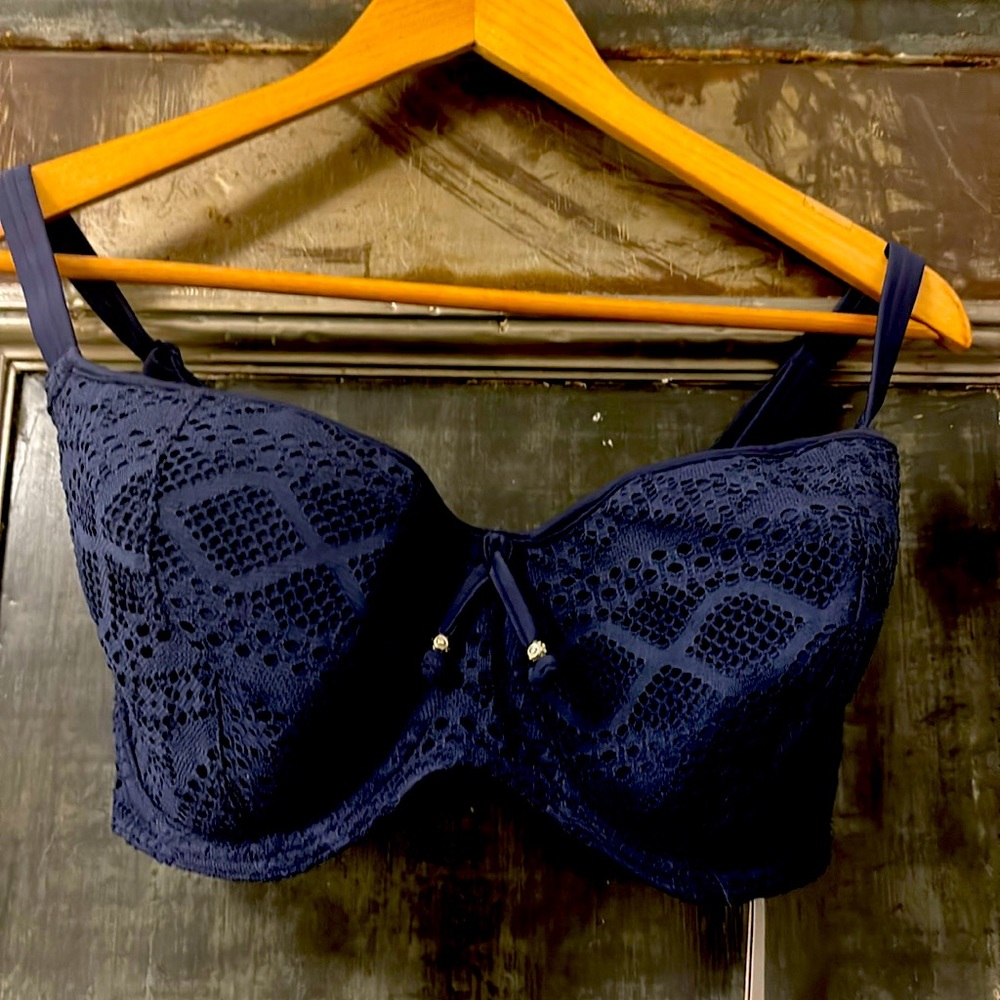 Freya Eyelet Bikini Top